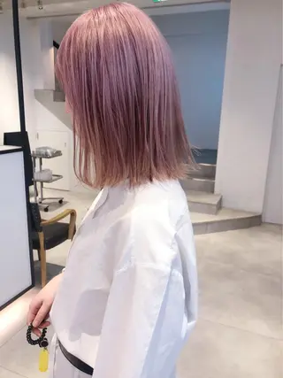 ミディアム カラー 🇰🇷カルマパーマ kaito🇰🇷のヘアスタイル