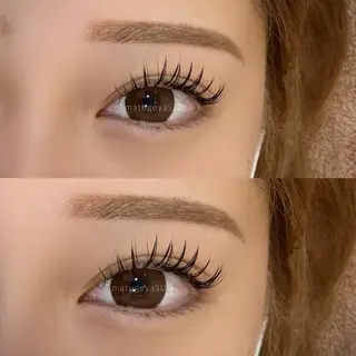 マツエク・マツパ カットスタジオピエロ所属・若江岩田マツエク SUNのマツエク・マツパデザイン