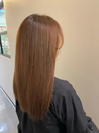 セミロング 田中 あやなのヘアスタイル