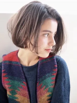 ショート カラー kos所属・ムロ 二子玉川駅のヘアスタイル