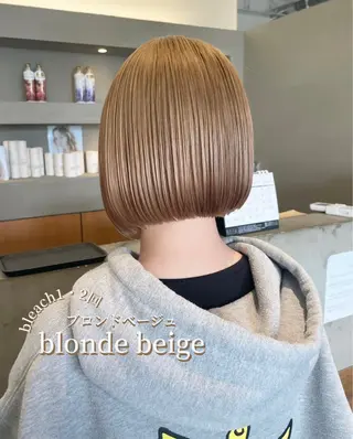 ショート カラー ⋆*ブリーチカラ ー/愛佳.⋆𝜗𝜚のヘアスタイル
