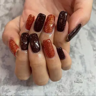 ネイル シンプリーワン 渋谷店🪄MOENAのネイルデザイン