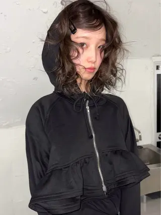 ヘアアレンジ 🩵透明感カラー🩵 yunaのヘアスタイル