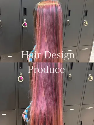 カラー AXIS 相模原店所属・うる艶＆縮毛矯正 ⟡.·小林理菜⟡.·のヘアスタイル