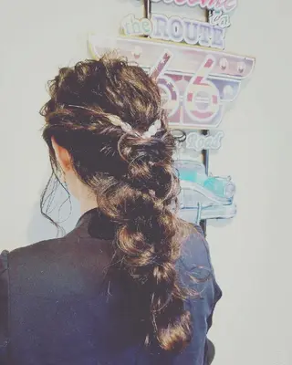 ロング ヘアセット/髪質改善 /カラー/TADOのヘアスタイル