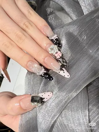 ネイル 波 なみのネイルデザイン