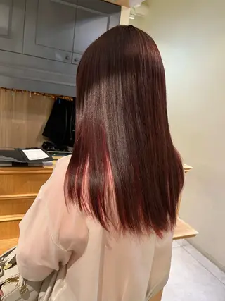 セミロング 似合わせカット🌷関 郁美🌷のヘアスタイル