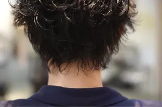 ショート パーマ ルームスリー room3のヘアスタイル