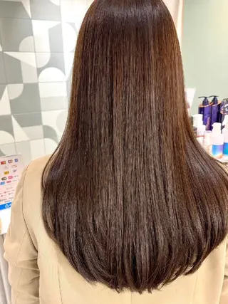 ロング 縮毛矯正/髪質改善/ クロサカ ユウナのヘアスタイル