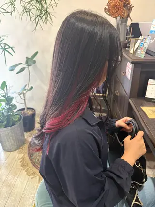 ロング カラー お悩み改善カット 太田皓大のヘアスタイル