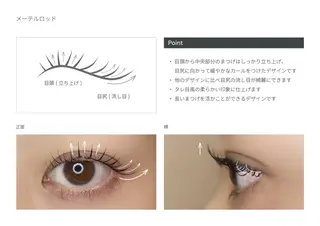 マツエク・マツパ アンジェリカ ミッシェル有明のマツエク・マツパデザイン