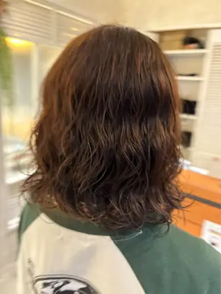 セミロング パーマ mahiro/ レディースショートのヘアスタイル
