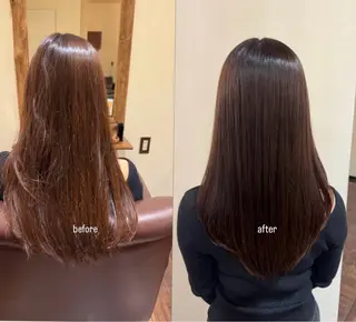 ロング opsia所属・艶カラー×レイヤー shibuyaのヘアスタイル