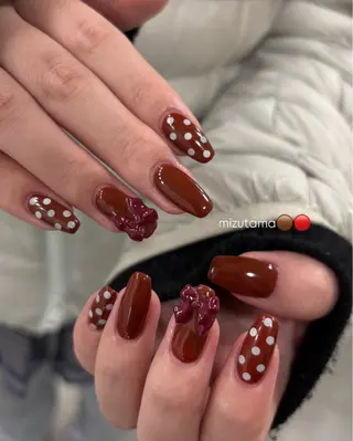 ネイル 🤎Two ERI🤎のネイルデザイン