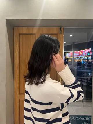 ミディアム AILERON 陣岸のヘアスタイル