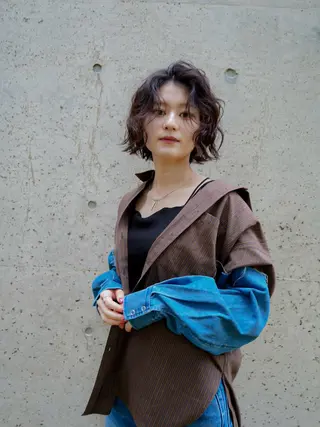 ショート パーマ plus HAIR いずみのヘアスタイル