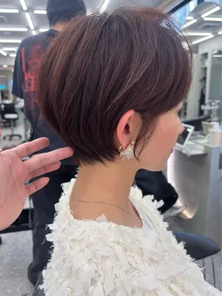 ショート 👑白髪ケア👑 ウメダナオヤのヘアスタイル