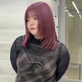 ミディアム カラー The Path ARENのヘアスタイル