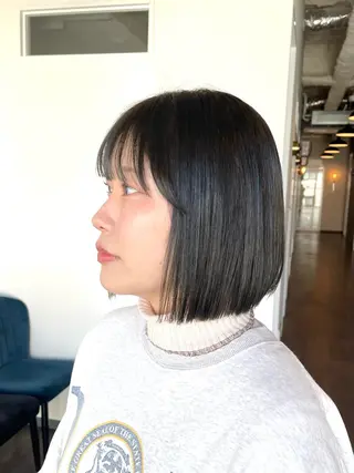 ショート カラー kitin  吉祥寺 山岸花のヘアスタイル