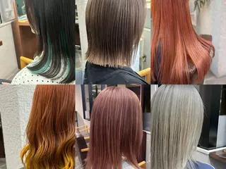 カラー 長内  大明のヘアスタイル