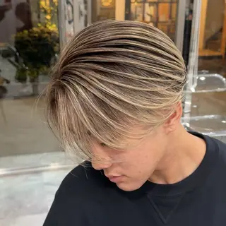 カラー メンズ KAIRI/大宮/ メンズバレイヤージュのヘアスタイル