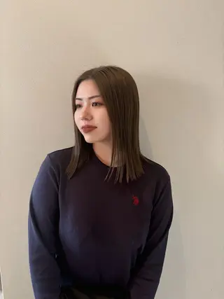 ミディアム カノエ博多ミスト mizukiのヘアスタイル