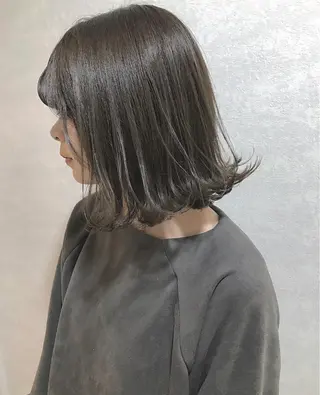 ミディアム カラー 🧡色落ちまで2度綺 麗なカラー🧡ヨシキのヘアスタイル