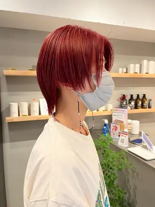 ショート 🌿艶ハイトーン/ 似合わせヘア/ショウのヘアスタイル