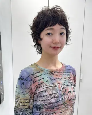 ショート パーマ 🌀perm 🌀のヘアスタイル