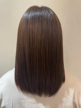 ミディアム 藤本 鈴捺のヘアスタイル