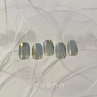 ネイル ニュアンスネイル🧡 rionaのネイルデザイン