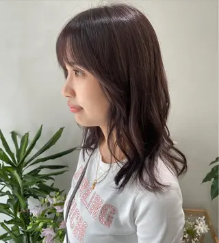 ミディアム 🪻花屋併設🪻秀島 有紀のヘアスタイル