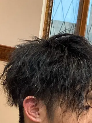 ショート パーマ メンズ おしゃれ泥棒 石原メンズ特化美容師のヘアスタイル