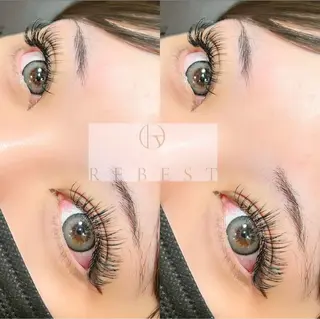 マツエク・マツパ yuuka REBEST心斎橋のマツエク・マツパデザイン