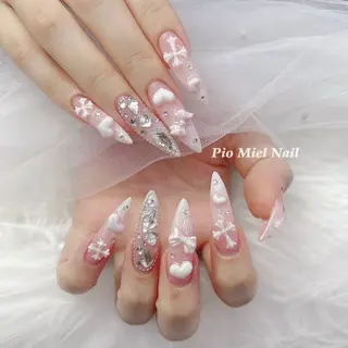 ネイル HANA 長さだしのネイルデザイン