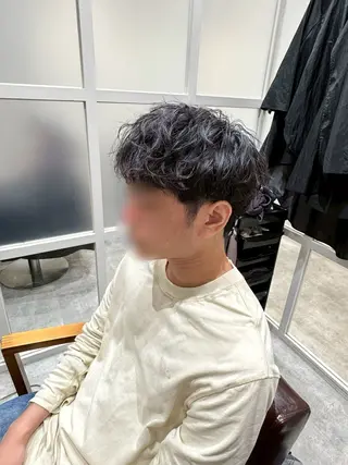 ショート メンズ 新宿 /髪質改善/ 縮毛矯正/ヒュウガのヘアスタイル