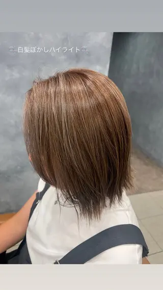 ミディアム カラー 🫧うる艶ヘアー🫧 Yukaのヘアスタイル