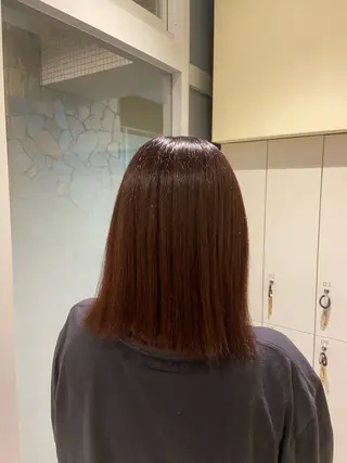 ミディアム 髪質改善✨/ 透明カラー🫧れいなのヘアスタイル