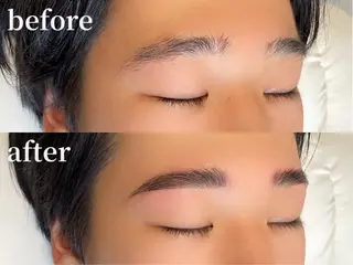 メンズ アイブロウ メンズ眉毛専門サロンM'sアイブロウ天王寺所属・M'sアイブロウ 天王寺RIEの眉毛・アイブロウイメージ