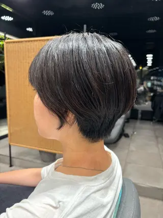 ショート LANVERY所属・カットモデル 募集中/礒部美沙のヘアスタイル