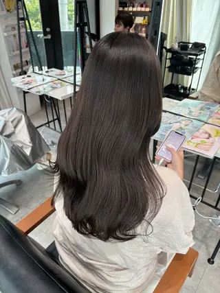 ロング カラー ‎Lby home 🪽mikuのヘアスタイル