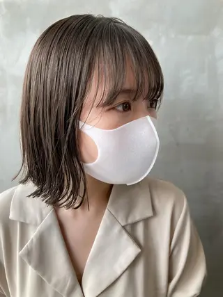 ショート カラー パーマ fifth JINGUMAE所属・波巻きスパイラルパー マ/シャドウパーマ駿のヘアスタイル