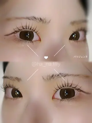 マツエク・マツパ Liliy所属・hana [Liliy］のマツエク・マツパデザイン