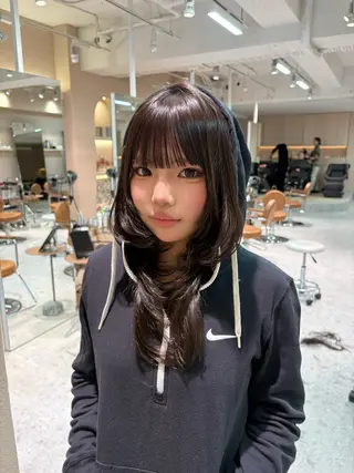 ロング カラー lulu.表参道所属・似合わせレイヤー✨️ RIEのヘアスタイル