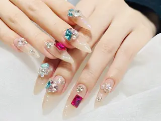 ネイル 🎀ネイルサロン エクラYUI🎀のネイルデザイン