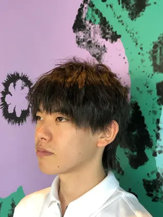 ショート 楠田 凌のヘアスタイル