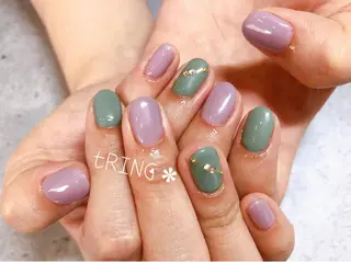ネイル tRING＊ しいの木台のネイルデザイン