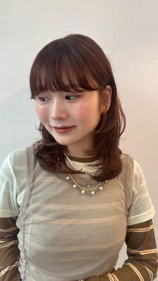 ミディアム rise /メンズカットのヘアスタイル