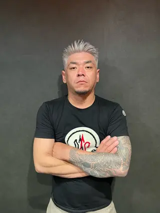 ショート カラー メンズ Les  Mains所属・Les Mainsのヘアスタイル