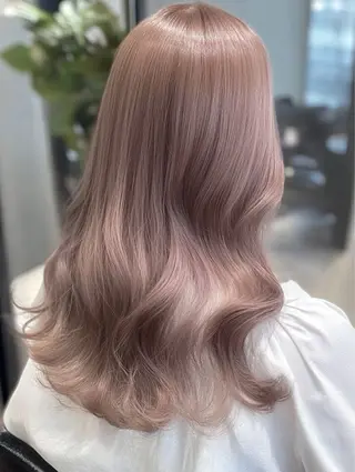 ロング 野澤 杏のヘアスタイル